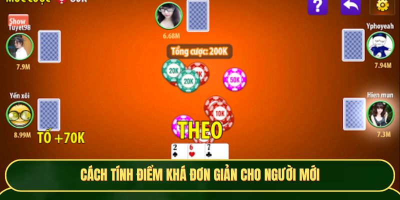 Cách tính điểm khá đơn giản cho người mới