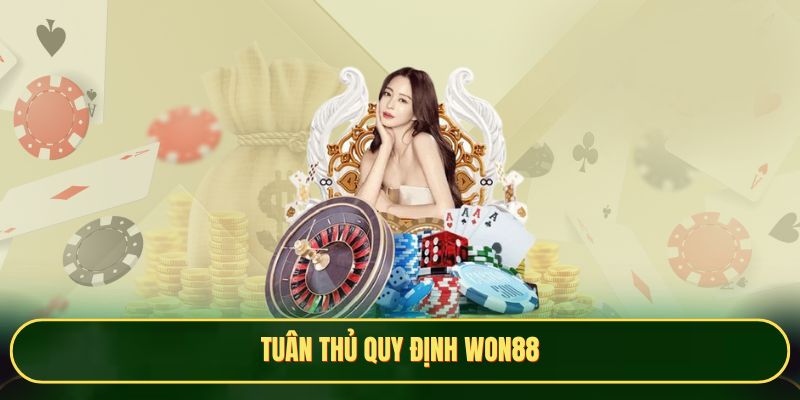 Tuân thủ quy định Won88 khi nạp tiền hệ thống
